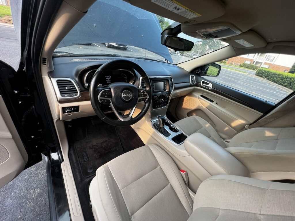 Professional mobile interior detailing in Charlotte, NC
