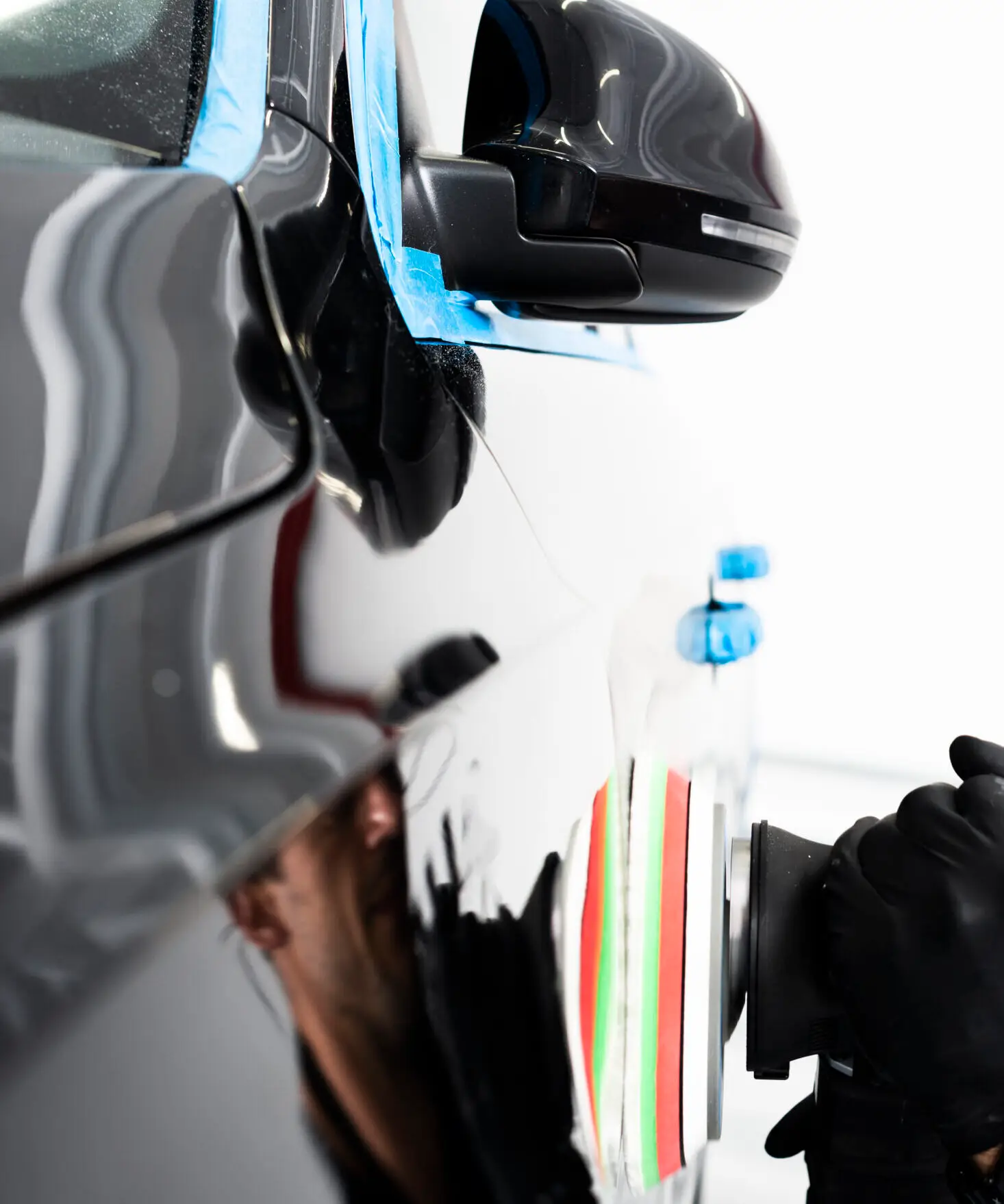 applying single step paint correction in Charlotte, NC